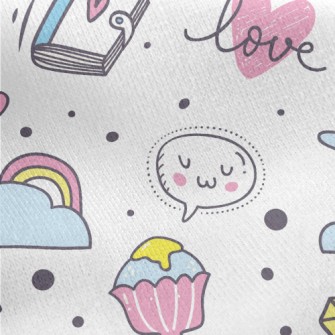 Couple Date Time Jersey Backed Fleece