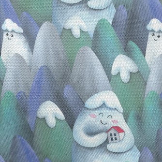 Hug The Hut Hilltop Pongee