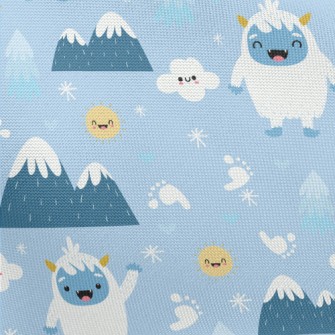 Funny Snow Monster From Legend Pongee
