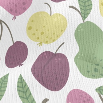 Cartoon Fruit Fruit Stretch Jersey