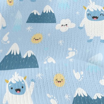 Funny Snow Monster From Legend Stretch Jersey