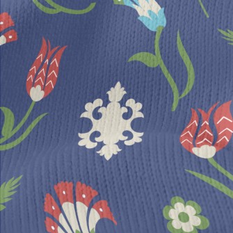Unique Color Flowers Stretch Jersey