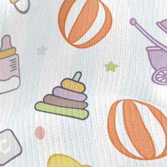 Cute Baby Stroller Bottle Stretch Jersey