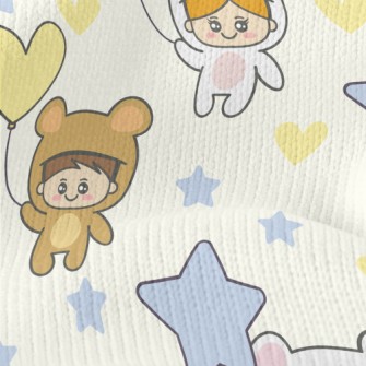 Dress Up As A Bear Kid Stretch Jersey