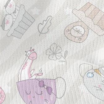 Animals Having Fun Stretch Jersey