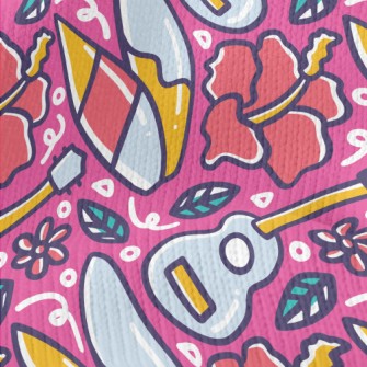 Summer Guitar Music Stretch Jersey