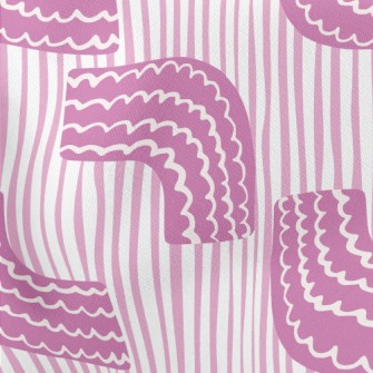 Mysterious Curved Texture Lightweight Cotton Poplin