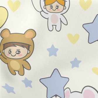 Dress Up As A Bear Kid Lightweight Cotton Poplin