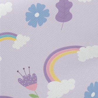 Soft Natural Rainbow Midweight Cotton Poplin