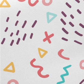 Weird Little Symbols Midweight Cotton Poplin