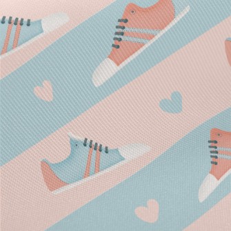 Love Sneakers Midweight Cotton Poplin
