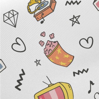 Musical TV Series Midweight Cotton Poplin