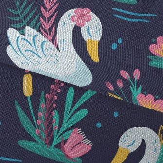 Shy Beautiful Swan Waterproof Oxford
