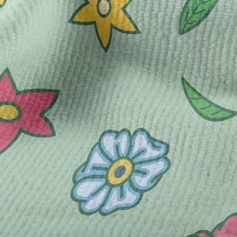 Colorful And Cute Flowers Terry