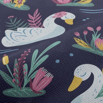 Shy Beautiful Swan Performance Linen
