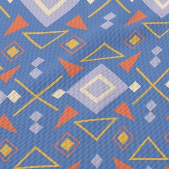 Strange Triangular Block Birdseye Piqué