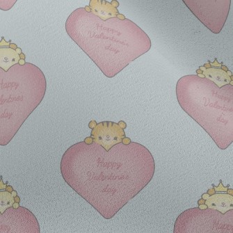 Animals Celebrate Valentine&#3 Chiffon