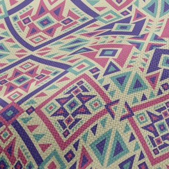 Nice Ethnic Patterns Performance Linen