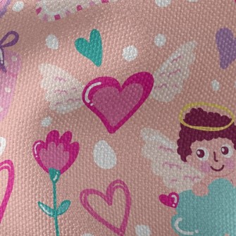 Angel Sends Love Letter Waterproof Canvas
