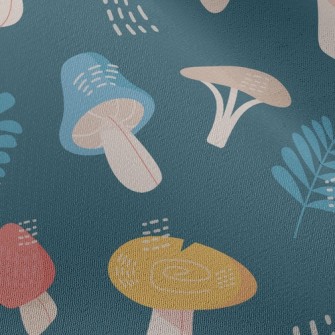 Mysterious Forest Mushrooms Chiffon