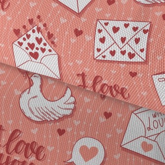 I Love You Love Letter Waterproof Oxford