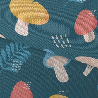 Mysterious Forest Mushrooms Waterproof Oxford