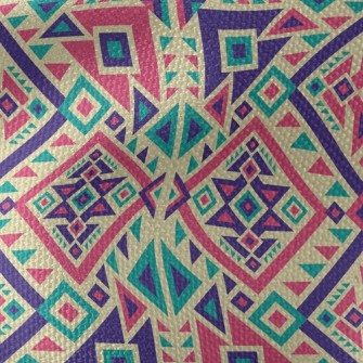 Nice Ethnic Patterns Waterproof Canvas