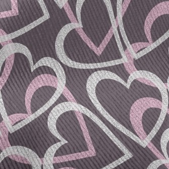 Curly Lines Of Love Standard Corduroy
