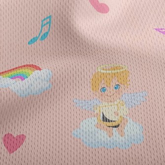 Pure Music Angel Athletic Mesh Flat Back