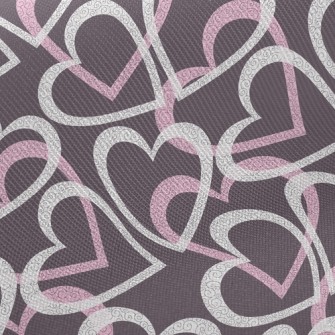 Curly Lines Of Love Twill