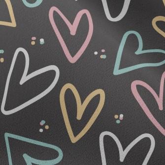 Bright Basket Of Empty Hearts Chiffon