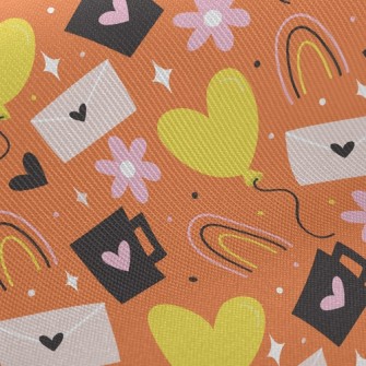 Love Balloon Love Letter Twill