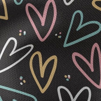 Bright Basket Of Empty Hearts Waterproof Canvas