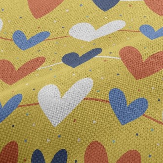 Line Size Hearts Performance Linen