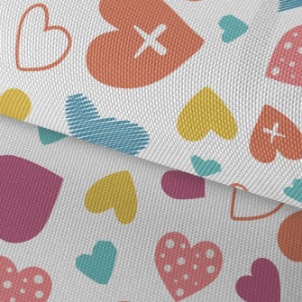 Cross Shaped Heart Waterproof Oxford