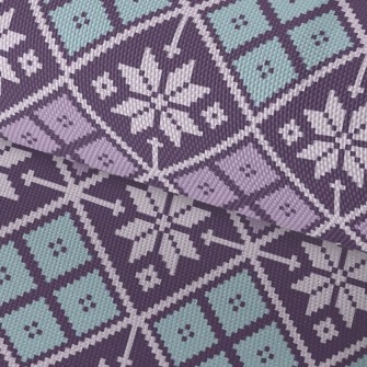 Snowflake Ethnic Style Waterproof Oxford