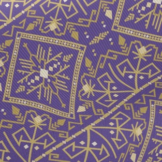 Gorgeous Gold Damask Twill