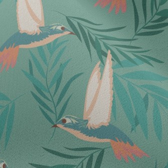 Industrious Little Hummingbird Chiffon