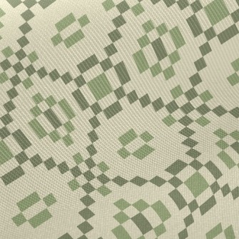 Ethnic Style Squares Twill
