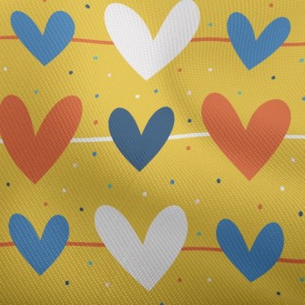 Line Size Hearts Dobby