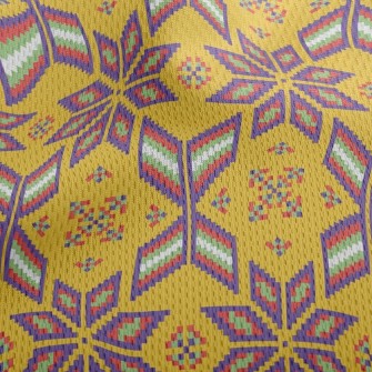 Special Ethnic Totem Athletic Mesh Flat Back