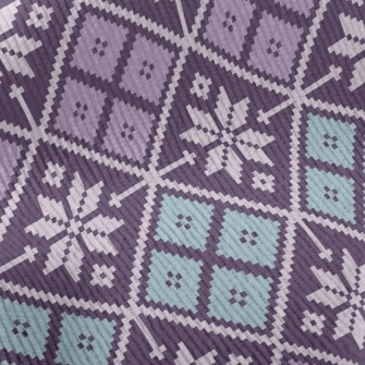 Snowflake Ethnic Style Standard Corduroy