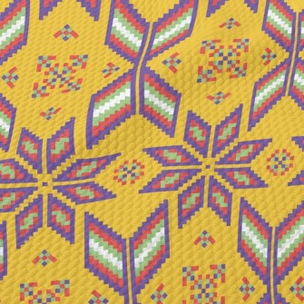 Special Ethnic Totem Birdseye Piqué
