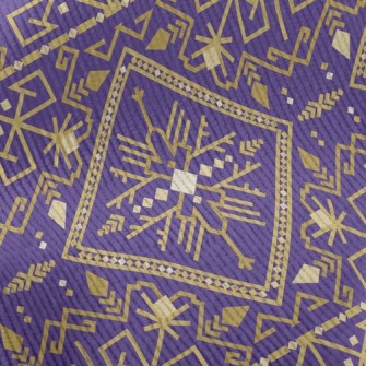 Gorgeous Gold Damask Standard Corduroy
