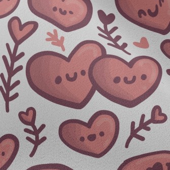 I Love You Heart Chiffon
