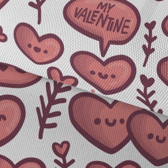 I Love You Heart Waterproof Oxford