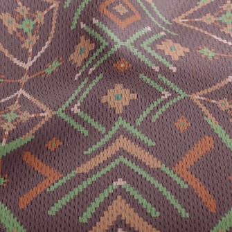 National Special Weaving Metho Athletic Mesh Flat Back