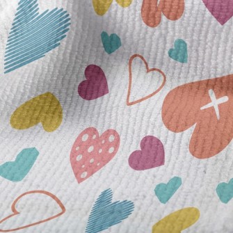 Cross Shaped Heart Terry