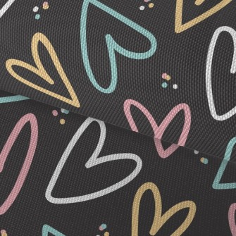 Bright Basket Of Empty Hearts Waterproof Oxford