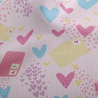 Little Love Envelope Athletic Mesh Flat Back